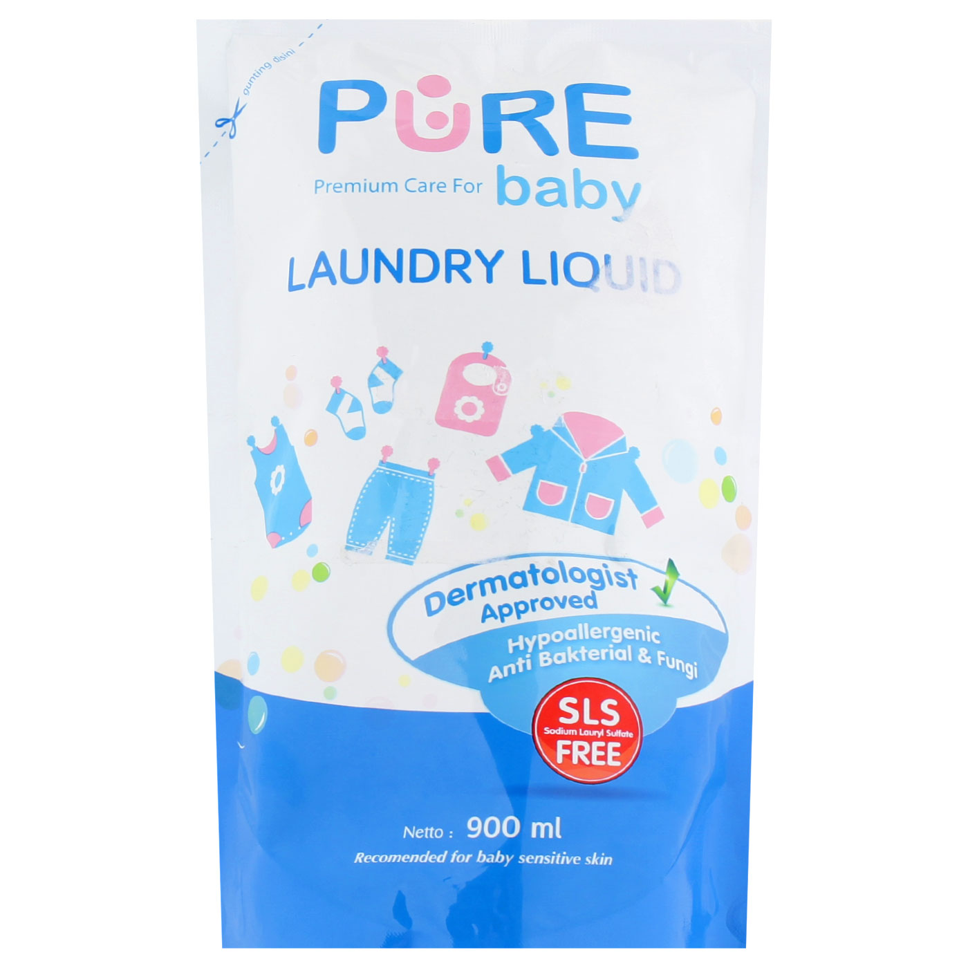 PUREBB LAUNDRY LIQUID REFILL 900 ML