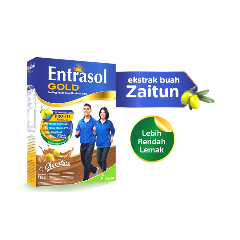 ENTRASOL GOLD COKLAT 175 GR