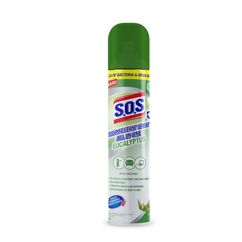 SOS DESINFECTAN SPRAY EUCALYPTUS