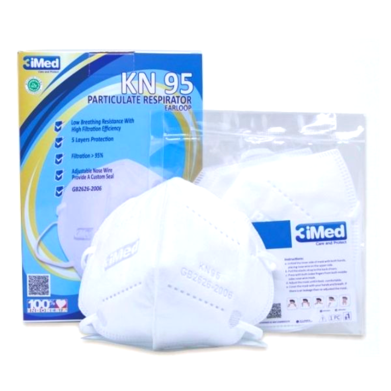 MASKER KN95 EARLOOP 3IMED
