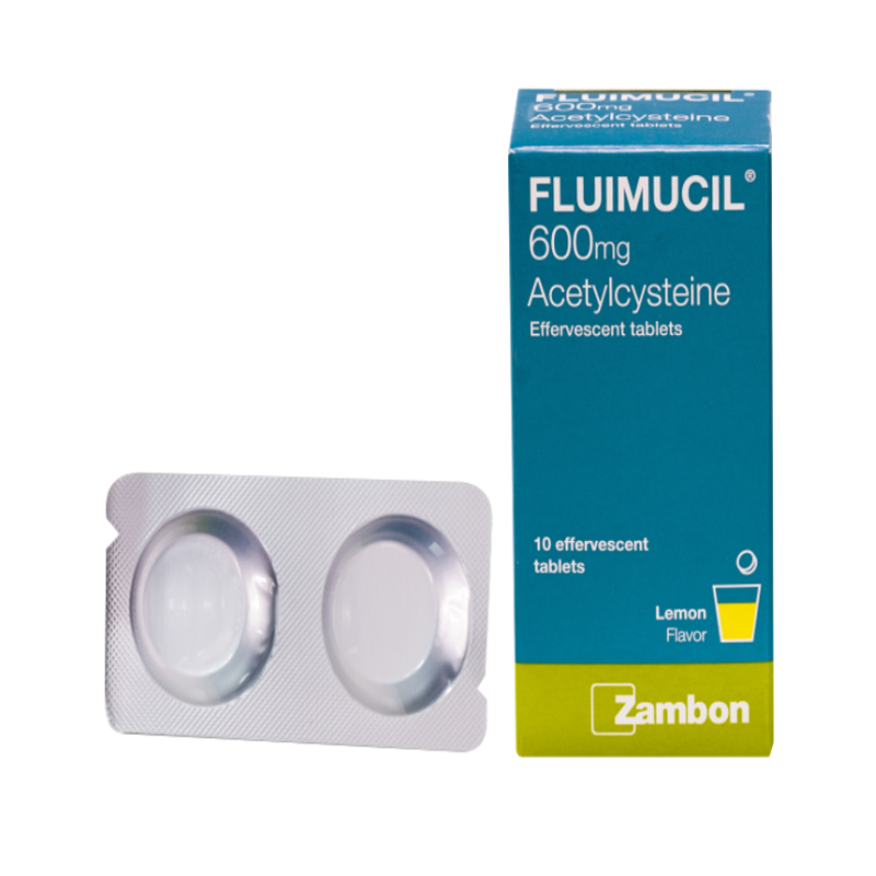 FLUIMUCIL EFF TAB 600MG