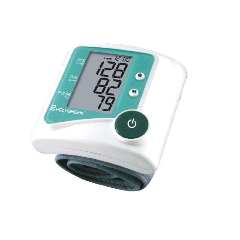 POLYGREEN WRISTWATCH BLOOD PRESSURE MONITOR KP 6230