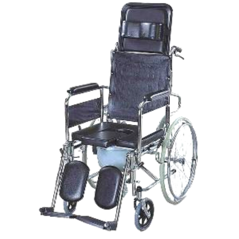 VIKACARE COMMODE WHEELCHAIR 3 IN 1