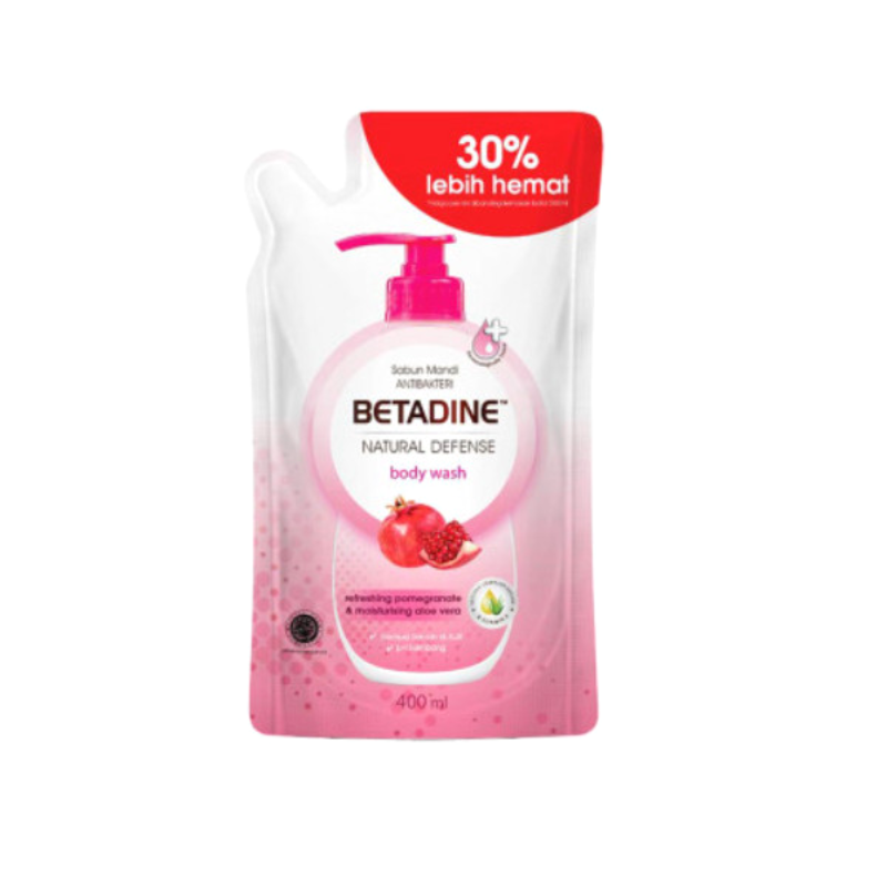 BETADINE BODY WASH POMEGRANATE 400 ML