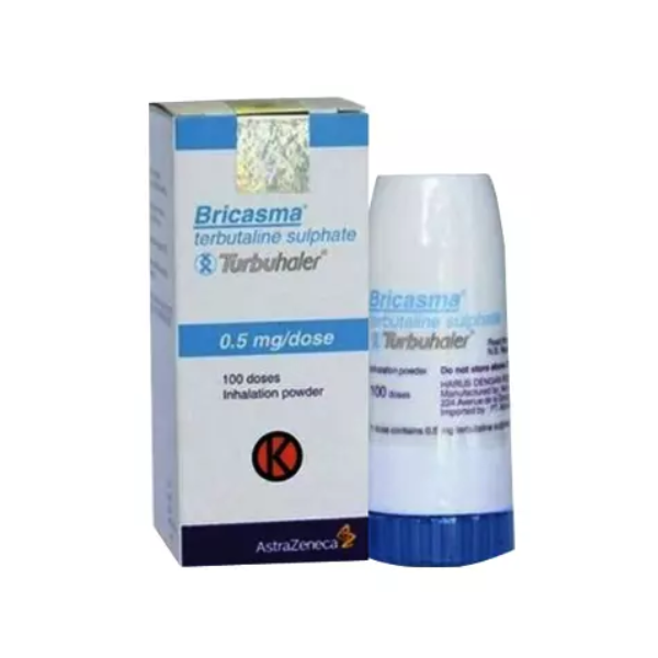 BRICASMA TURBUHALER 0,5 MG