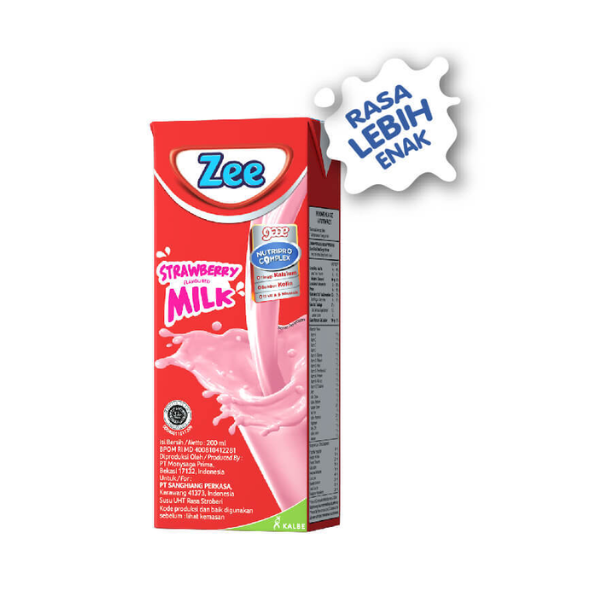 ZEE UHT SWIZZ STRAWBERRY MILK