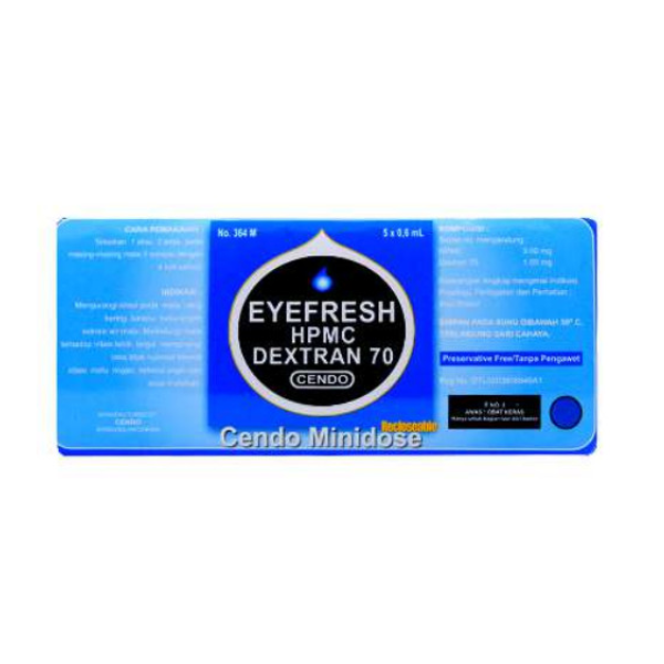 CENDO EYEFRESH MD 5 x 0,6 ML
