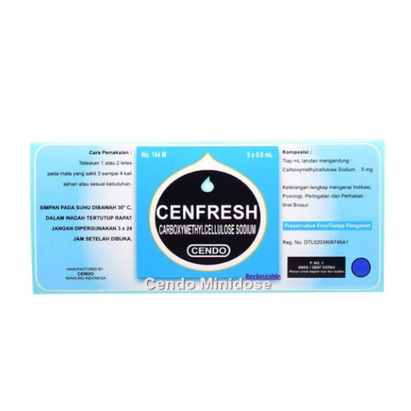 CENDO CENFRESH MD 5 x 0,6 ML