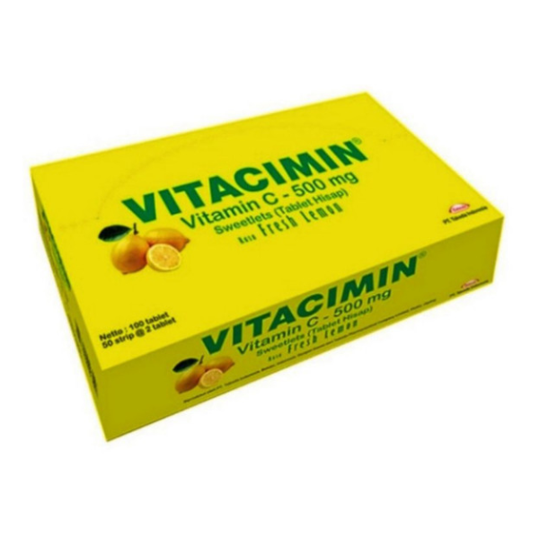VITACIMIN LEMON 500MG 100 TAB