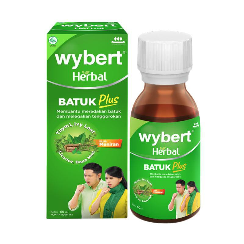 WYBERT HERBAL BATUK PLUS SIRUP 60 ML