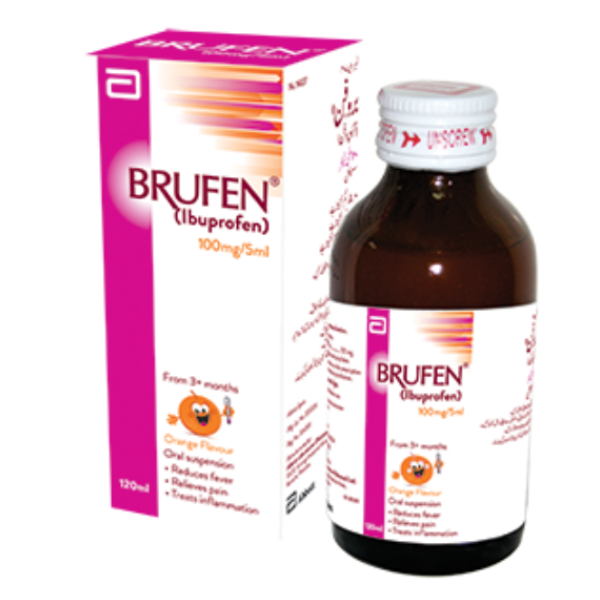 BRUFEN SUSPENSION 100MG/5ML