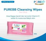 PUREBB CL WIPES 60W TEA OLIVE BOGOF