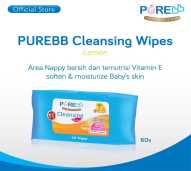 PUREBB CL WIPES 60W LEMON BOGOF   